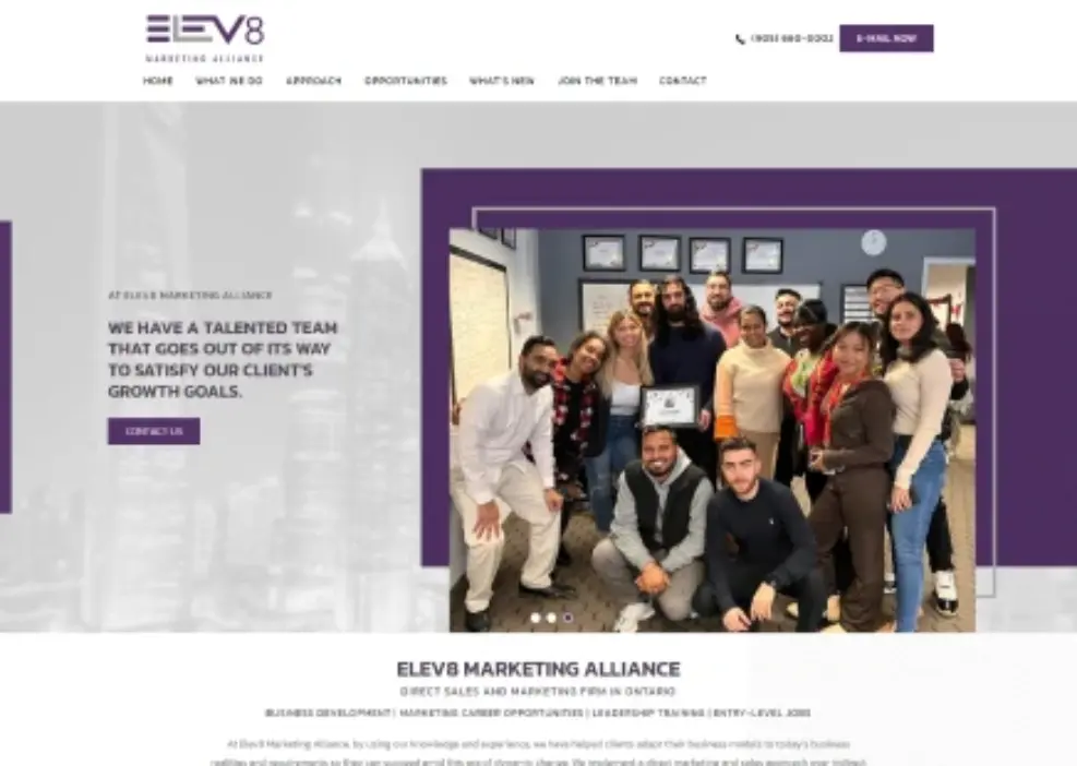 ELEV8 MARKETING ALLIANCE